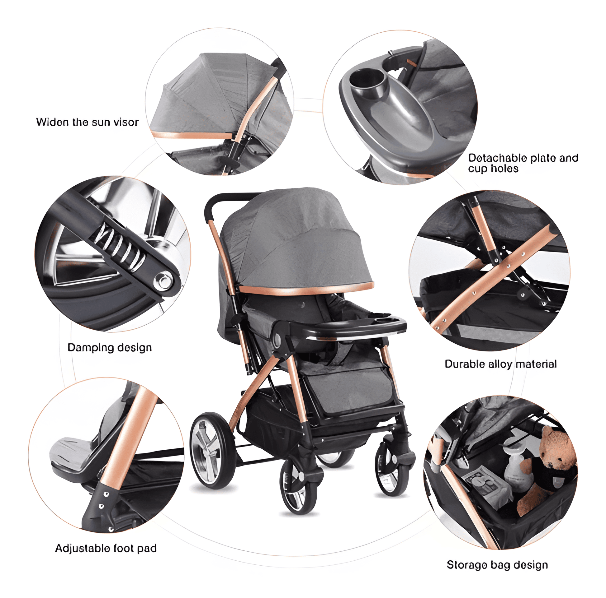 Coche Bebé Versatile 360